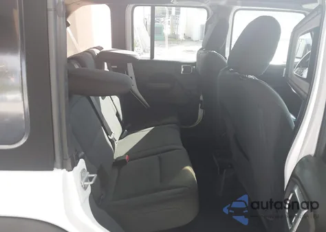 2018 Jeep Wrangler Unlimited Sport 4X4 из США, поврежденный, VIN 1C4HJXDN2JW221175